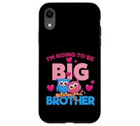 Custodia per iPhone XR Men's Boys Kids I'm Going To Be A Big Brother Graphic Design