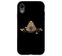 Custodia per iPhone XR Mens Womens Kids Girls Oranges Meme Lover Capybara