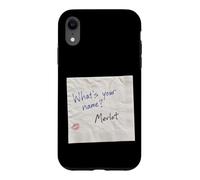 Custodia per iPhone XR Merlot Wine Sarcastico Inappropriato Flirty Bar Pickup Line