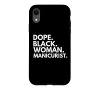 Custodia per iPhone XR Mese della storia dei neri potenziato dalla manicure per donne di colore