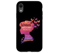 Custodia per iPhone XR Mese della storia delle donne Forza Coraggio Ispirazione