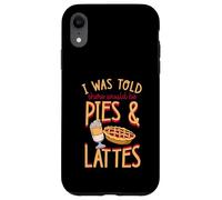 Custodia per iPhone XR Mi è stato detto che ci sarebbero state torte e latte pilates umorismo