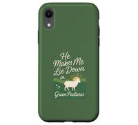 Custodia per iPhone XR Mi fa sdraiare nei pascoli verdi