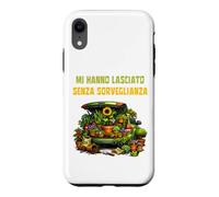 Custodia per iPhone XR Mi Hanno Lasciato Senza Sorveglianza Giardinaggio Divertente