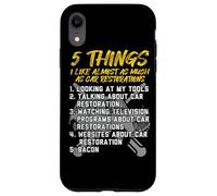 Custodia per iPhone XR Mi piace Restauro Auto Appassionato Ragazzo Hot Rod Meccanico