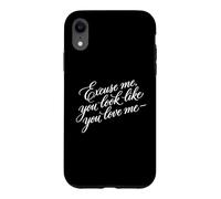 Custodia per iPhone XR Mi scusi, sembri che mi ami Country Western