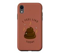 Custodia per iPhone XR Mi sento come una cacca oggi