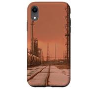 Custodia per iPhone XR Midwest Gothic Aesthetic Rural Train Refinery Winter Vibes