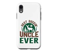 Custodia per iPhone XR Miglior Buckin' Uncle Ever Cacciatore di caccia ai cervi