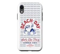 Custodia per iPhone XR Minions Beach Day Summer Vibes