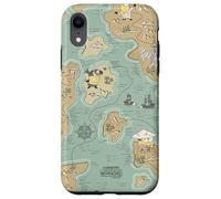 Custodia per iPhone XR Minions & Monsters Treasure Map All Over Print