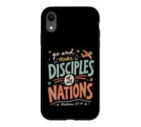 Custodia per iPhone XR Missioni cristiane retrò Viaggi Bibbia Versi Fede