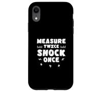 Custodia per iPhone XR Misurare due volte lo shock una volta ingegneria elettrica per guardalinee