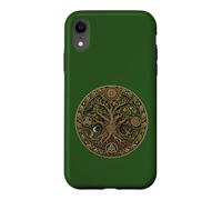 Custodia per iPhone XR Mitologia celtica dei boschi druidi della quercia sacra