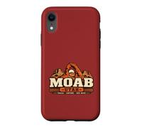 Custodia per iPhone XR Moab Utah Trails Canyons Red Rock Adventure Design retrò