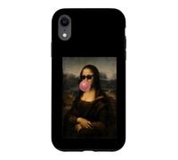 Custodia per iPhone XR Mona Lisa Occhiali da sole Bubblegum Mona Lisa