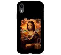 Custodia per iPhone XR Mona Lisa Sulla Spiaggia Estiva Di Un Viaggio Cocktail In