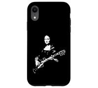 Custodia per iPhone XR Monna Lisa che suona la chitarra