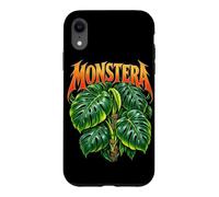 Custodia per iPhone XR Monstera Plant Lover Pianta d'appartamento tropicale