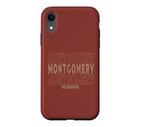 Custodia per iPhone XR Montgomery Alabama vintage