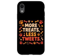 Custodia per iPhone XR MORE TREATS LESS TWEETS