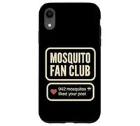 Custodia per iPhone XR Mosquito Fan Club 942 Mosquitos Liked Your Post