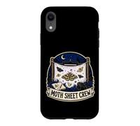 Custodia per iPhone XR MOTH SHEET CREW Falene Osservazione Notturna