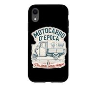 Custodia per iPhone XR Motocarro d'Epoca Ape Tre Ruote Vintage Regalo
