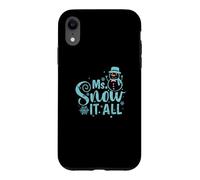Custodia per iPhone XR Mr. Snow it all Neve Stagione invernale