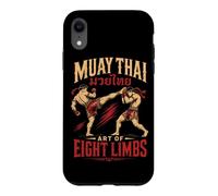Custodia per iPhone XR Muay Thai Arte Di Otto Arti Combattente