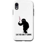 Custodia per iPhone XR Murderous Sloth With Knife Halloween Gag Gift For Sloth Fans