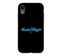 Custodia per iPhone XR Musica, magia, chiave di violino illustrazione
