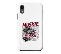 Custodia per iPhone XR Muskie pesca d'agguato d'acqua dolce