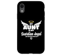 Custodia per iPhone XR My Aunt Is My Guardian Angel She Watches Over Me In Memory