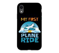 Custodia per iPhone XR My First Plane Ride Aereo Il Mio Primo Volo