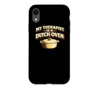 Custodia per iPhone XR My Therapist Is A Dutch Oven Sourdough Bread Baking Baker