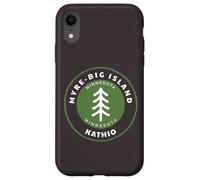 Custodia per iPhone XR Myre Big Island State Park Minnesota MN Forest Tree Badge