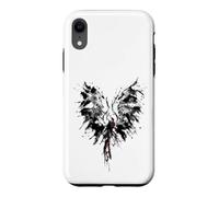 Custodia per iPhone XR Mythical Phoenix Bird Rise From Ashes Watercolor Graphic