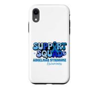 Custodia per iPhone XR Nastro blu di sensibilizzazione sulla sindrome di Angelman