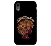 Custodia per iPhone XR Natural Hair Floral Afro Woman Melanin Pride