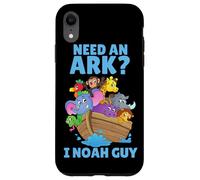 Custodia per iPhone XR Need An Ark I Noah Guy Divertente Bambini Christian Humor Gioco di parole Bibbia