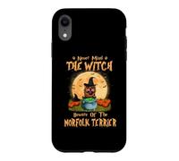 Custodia per iPhone XR Never Mind The Witch Attenti al Norfolk Terrier Dog