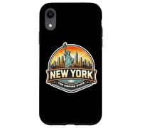 Custodia per iPhone XR New York The Empire State Souvenir Memorabilia Visitatore orgoglioso