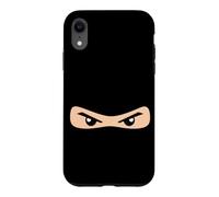 Custodia per iPhone XR Ninja Eyes - Costume da guerriero giapponese da combattente di karate