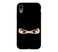 Custodia per iPhone XR Ninja Eyes - Costume da Ninja per arti marziali giapponesi