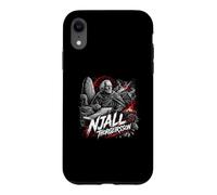 Custodia per iPhone XR Njall Thorgeirsson, eroe vichingo della saga islandese