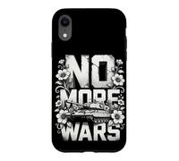 Custodia per iPhone XR No More Wars Tank With Flowers Peace