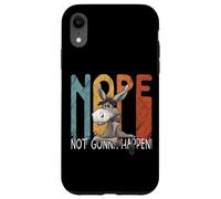 Custodia per iPhone XR No, non succederà mai. Divertente asino testardo