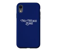 Custodia per iPhone XR No Woke Zone Attivista Votanti Votanti Unwoke Election