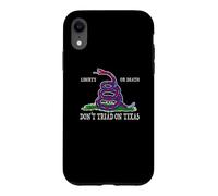 Custodia per iPhone XR Non calpestare il serpente a sonagli del Texas